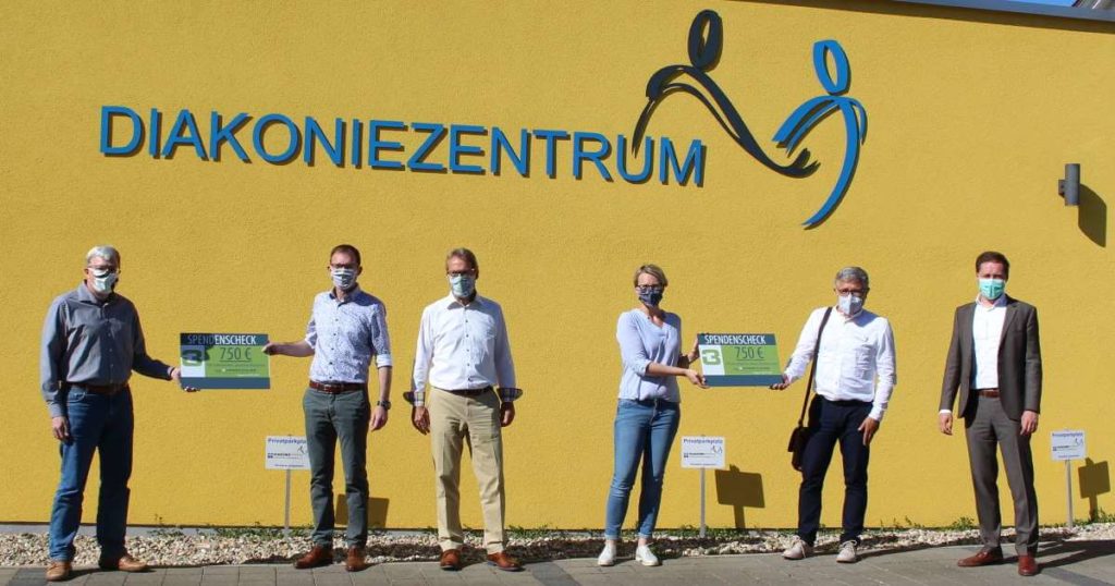 Spendenübergabe in Linkenheim-Hochstetten