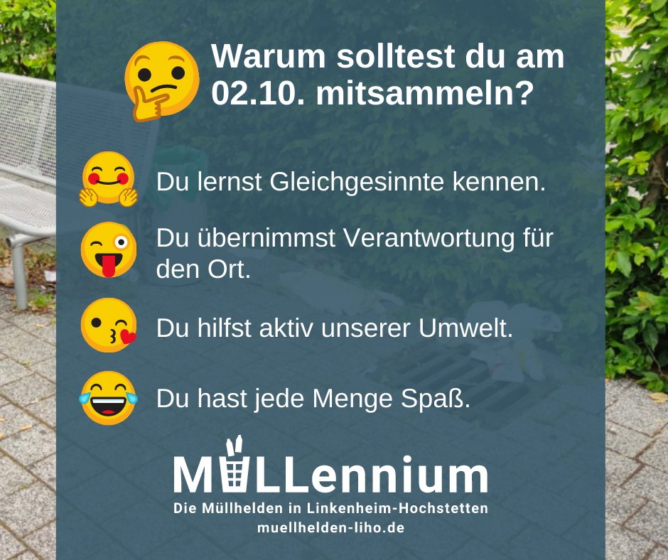 Deshalb solltest du bei der Müllsammelaktion mitmachen