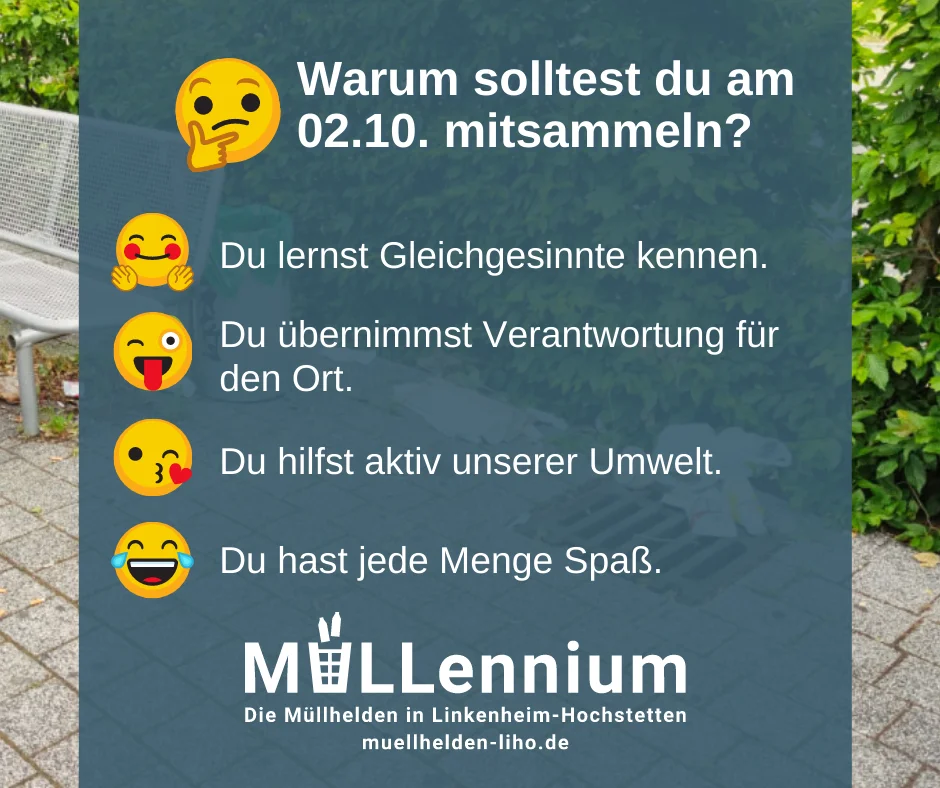Deshalb solltest du bei der Müllsammelaktion mitmachen